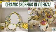 Ceramic Shopping In Nove, Italy