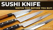 Best KNIFE for SUSHI - Which One's Right for You? with The Sushi Man