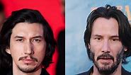 Keanu Reeves y Adam Driver: Un parecido más que razonable