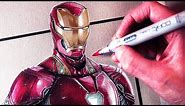 Let's Draw IRON MAN - AVENGERS: INFINITY WAR - FAN ART FRIDAY