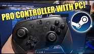 How to use a Nintendo Switch Pro Controller with your PC! (EASY) (2020) | SCG