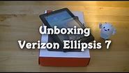 Unboxing: Verizon Ellipsis 7