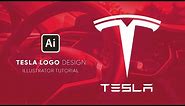 Tesla Logo Illustrator