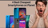 Unlocked Cell Phones under $50 Dollars in 2023 | 4 Best Cheapest Smartphones on Planet