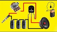 Transistor Amplifier|How to make Amplifier Using Transistor|A 733 Transistor|DIY Amplifier Circuit