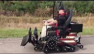 Introducing the POWERPLOW exclusively for the Trac Fab Gas Powered Wheelchair