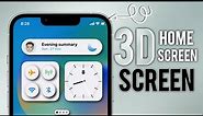 Get 3D Home Screen On Any iPhone 🔥|| How to Enable 3D Home Screen On iPhones ||