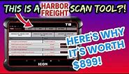 NOT YOUR FATHER'S HARBOR FREIGHT! Powerful Icon Series T8 Scan Tool Unbox and Overview
