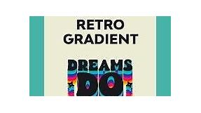 Make a Retro Gradient in InDesign | Awesome Gradient Effects in Adobe InDesign #shorts