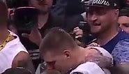 Proud family ❤️️ Nikola Jokic celebrates with his brothers after winning his and the franchise's first NBA Finals 🏆 | NBA