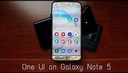 One UI On Galaxy Note 5! | Floyd Note8 Port V3.0 with Android 9 Review