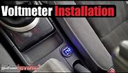 How To Install an aftermarket Voltmeter Gauge (Battery Gauge) | AnthonyJ350