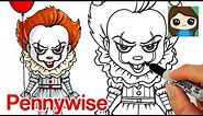 How to Draw Pennywise the Clown | It Movie 2017