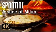 Walking in Milan Spontini pizza - Street Food Tour - How to cook pizza 4K 60fps | 2021