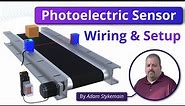 Photoelectric Sensor Wiring and Setup