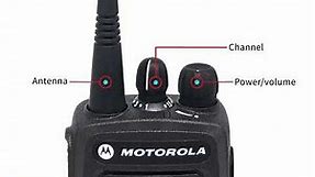 Motorola DP1400 walkie talkie