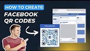 How to create a QR Code for your Facebook page? #facebookqrcodes #qrcodeforfacebook