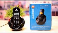Motorola C601I Cordless Landline Phone Unboxing & Review