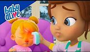 🎬Baby Alive Official 🌈👶🏽 Baby Lulu Catches a Cold 🍼✨Kids Videos and Baby Cartoons 💕 |