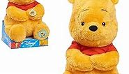 Disney Winnie the Pooh 95th Anniversary 13.5 Inch Large Plush, Stuffed Animal Teddy Bear for Kids, Officially Licensed Kids Toys for Ages 2 Up by Just Play