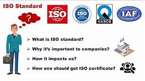 ISO Standard Explained | What is ISO | Benefits of getting ISO certified | How to get ISO certified?