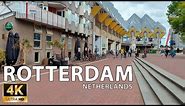 Rotterdam — Center Walking Tour / Netherlands 🇳🇱 - 4K 60fps (UHD)