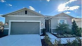Tour KB Home 1989 Floor Plan For Sale in Land O Lakes Florida Riverstone Community - 4 Bed 2 Bath