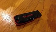 Unboxing/Review of the 8GB SanDisk Cruzer Blade Flash Drive
