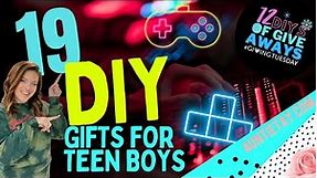 19 DIY GIFT Ideas for Teen Boys