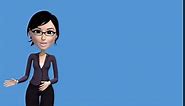 3D Female News Reader Character animation explainer Video KCGI
