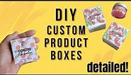 DIY Custom Product Boxes-Detailed
