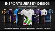 Custom esports jersey maker - I will design an esports jersey for your gaming organization