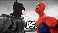 BATMAN vs SPIDERMAN - Epic Superheroes Battle
