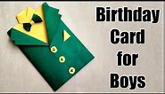 Birthday Card Idea for Boys | Valentines day Card ideas | Greeting Card | Paper Craft