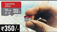 SanDisk Ultra 16 GB MicroSDHC class 10 Memory Card. [speed 98MB/S]