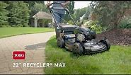 22-Inch All-Black Recycler® Max | Toro® Lawn Mowers