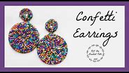 Confetti Earrings (Jewelry Making) Off the Beaded Path