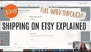 How to Print Etsy Shipping Labels- Full walkthrough Shipping on Etsy