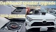 Toyota Rav4 (2019- 2023 +) dashboard speaker upgrade