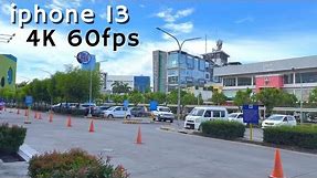 iPhone 13 (4K 60fps) Video Test - Walking Around Gensan PH