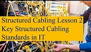 Structured Cabling 02 - Key Structured Cabling Standards in IT