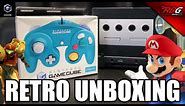 Retro Unboxing! - Japanese GameCube Emerald Blue Teal Controller - Red Bandana Gaming