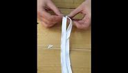 How To Put A Zip Head On A Continuous Zip