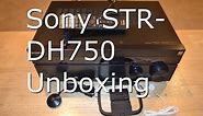 Sony STR-DH750 7.2 Channel 4K UHD A/V Receiver - Unboxing [US Version]