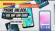 How to Unlock Consumer Cellular Devices