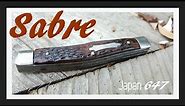 Vintage Sabre Japan 647 Pocket Knife ...Very Cool!