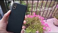 Most Durable iPhone X Slim Case - Pitaka MagCase