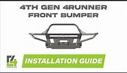 4th Gen 4Runner Front Bumper Installation