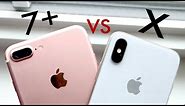 iPhone X Vs iPhone 7 Plus In 2020! (Comparison) (Review)