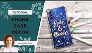 How To Decorate A Phone Case With Acrylic Paint Pens